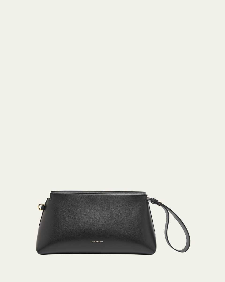 Day Wristlet Pouch Bag in Grain Leather
